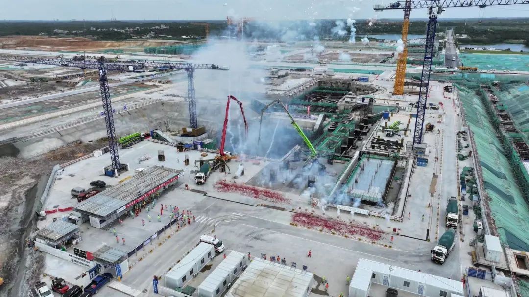国家电投华南首个国产化CAP1000核电项目常规岛正式开工